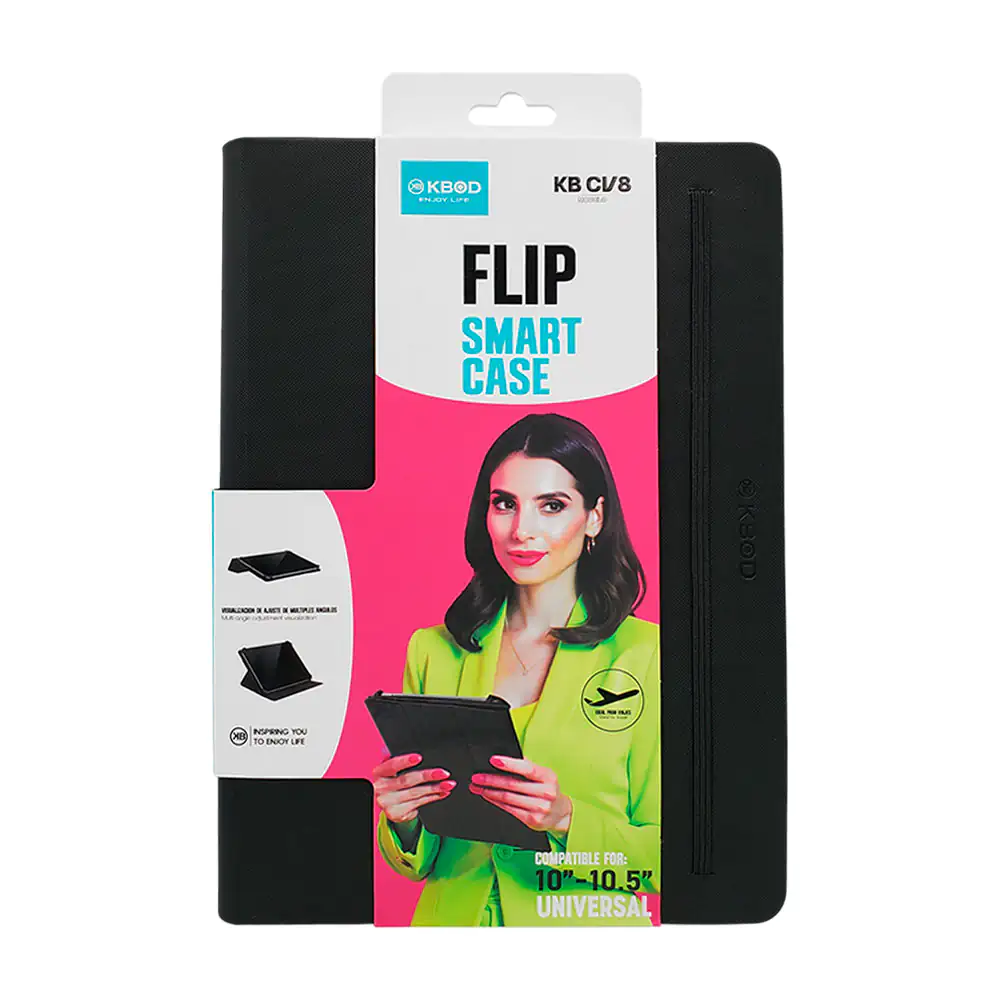 Funda universal para tablet de tela, protección contra caídas, ángulo…