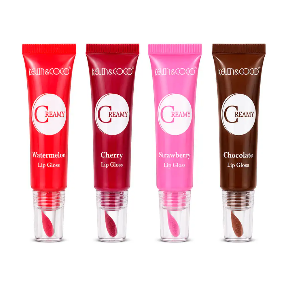 1pz lip gloss creamy variedad de tonos / kc1399