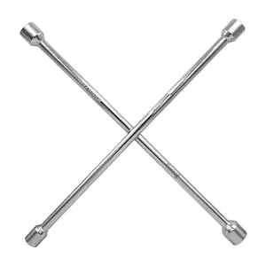 Llave de cruz, 20in de acero inoxidable, puntas de 17-19-21-23 / kg25…
