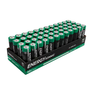 Paquete con 48 pilas - baterías aa en blíster de 4pz, energy konnig /…