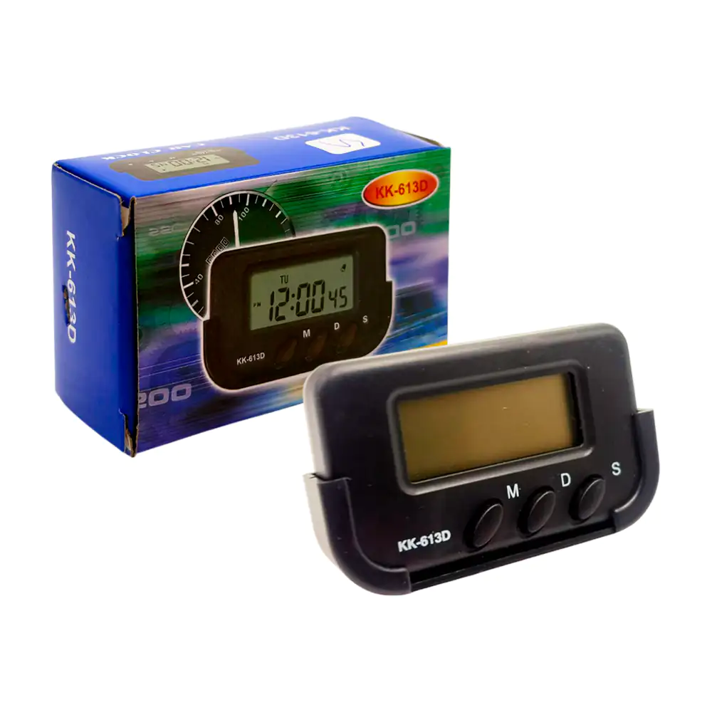 Mini reloj digital para carro - automóvil, multifuncional / car clock