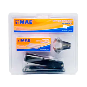 Kit de oficina con engrapadora grande, desengrapador y caja de 5000 g…