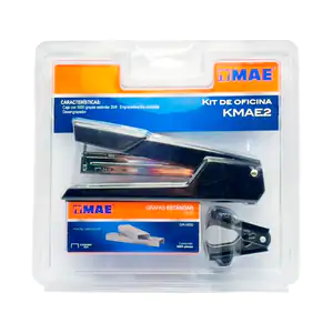 Kit de oficina con engrapadora tira completa, desengrapador y caja co…