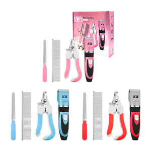 kit de peluqueria para mascotas, rasuradora con peinetas intercambiab…