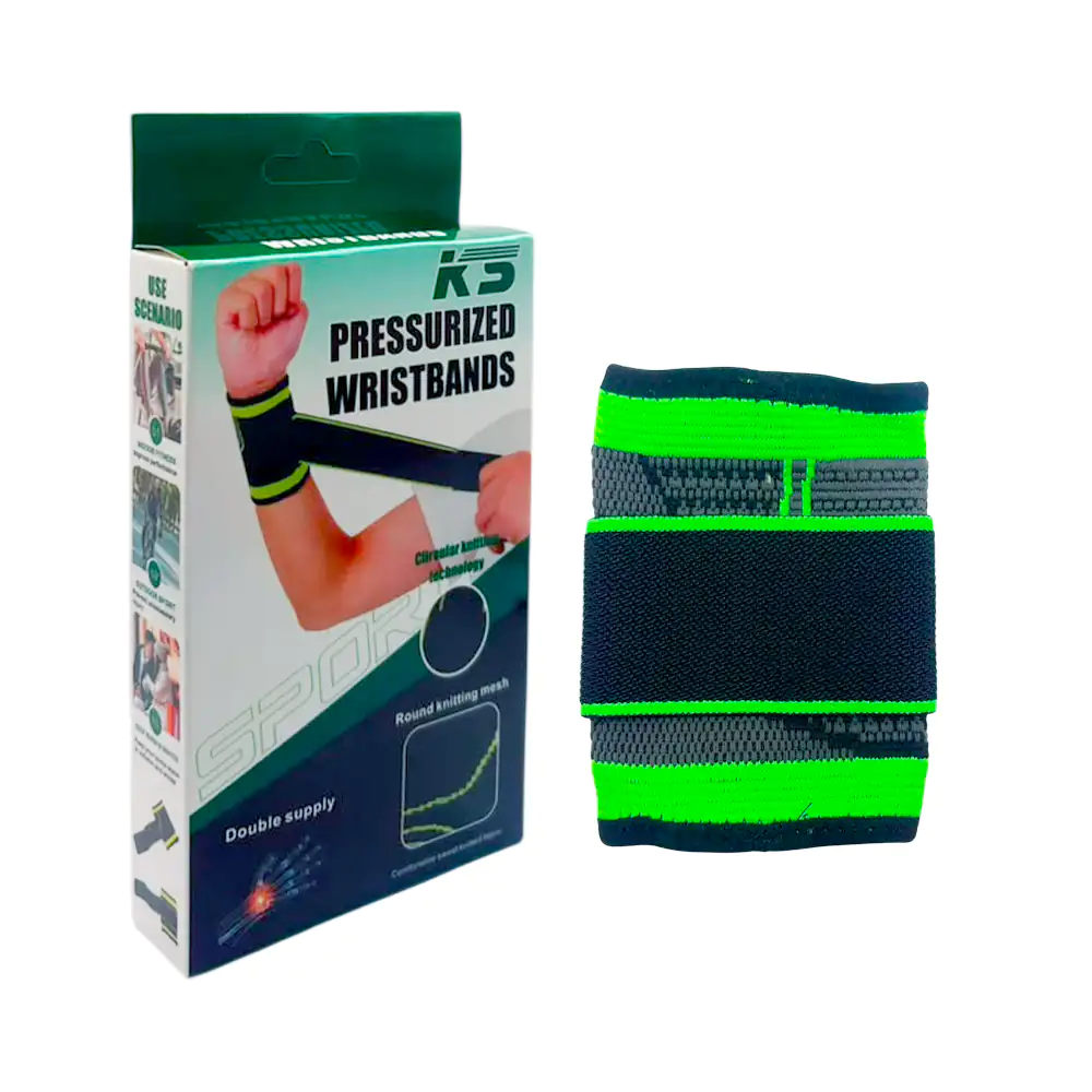 1pza muñequera ortopedica ajustable con velcro, tela elástica, diseño…