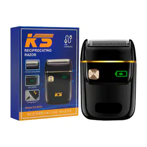 Máquina rasuradora ks recargable con indicador de carga / ks-9893