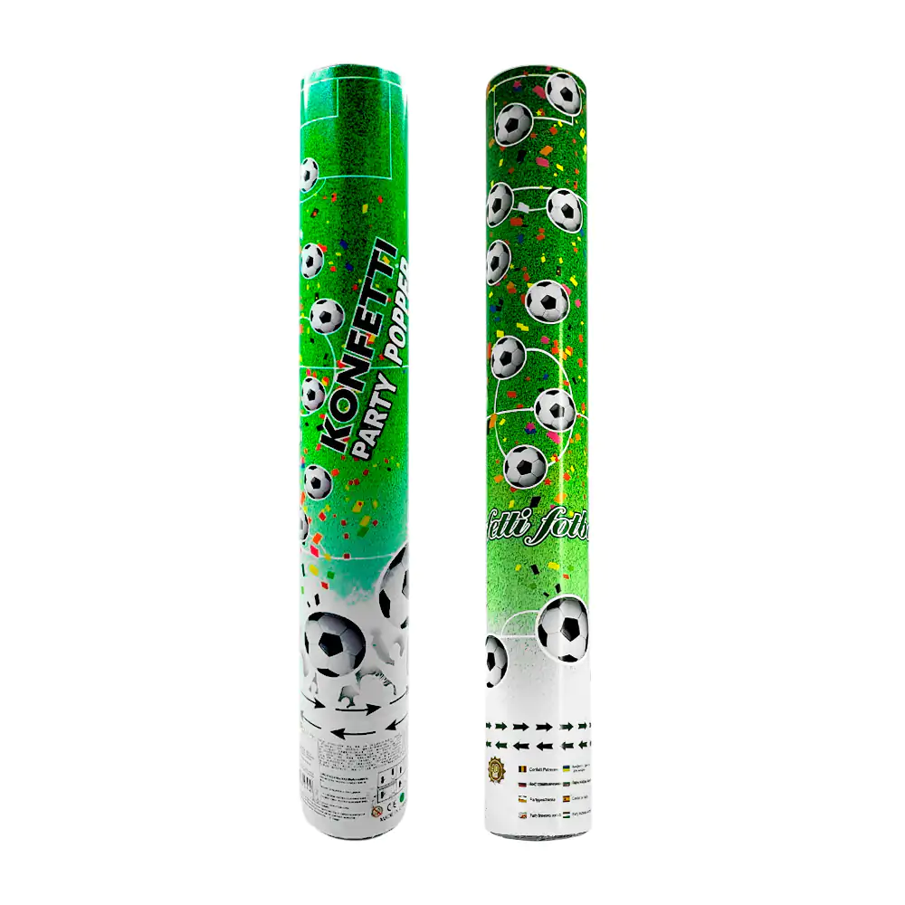 1pza Cañón bazuca konfetti party popper lanza confeti, 38cm / lp-224