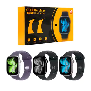Reloj smartwatch c900 pro max con 2 correas intercambiables, variedad…