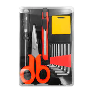Estuche con 4 herramientas y 8 llaves allen multifuncionales para uso…