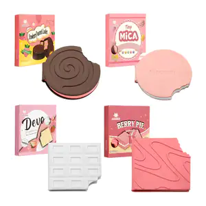 Mini libreta de silicona con 80 hojas en forma de postre con mordida …