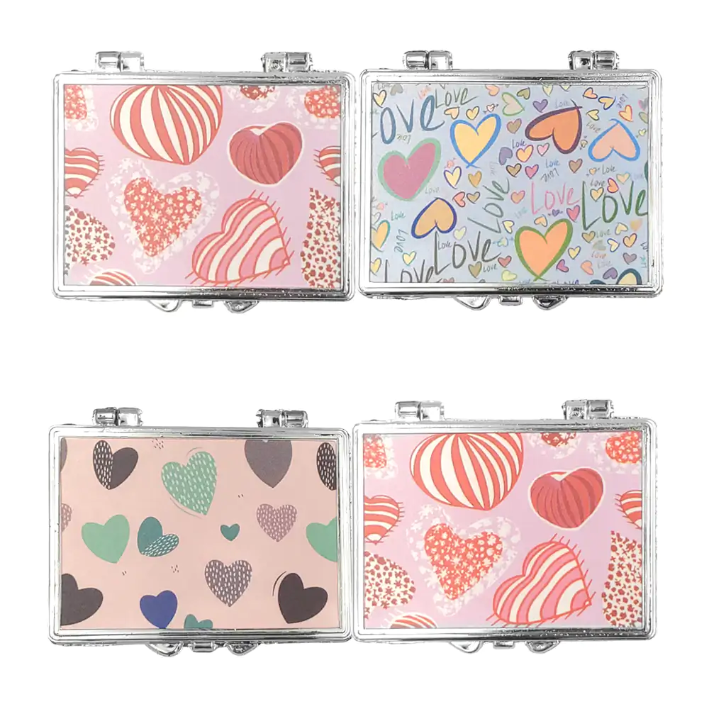 Espejo rectangular c&j flori de doble vista, 7x5cm, con estampado de …