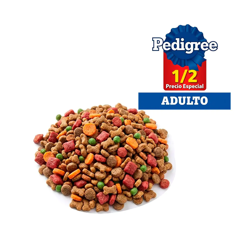 Medio kilo de croquetas pedigree para perros adultos de todo tipo de …