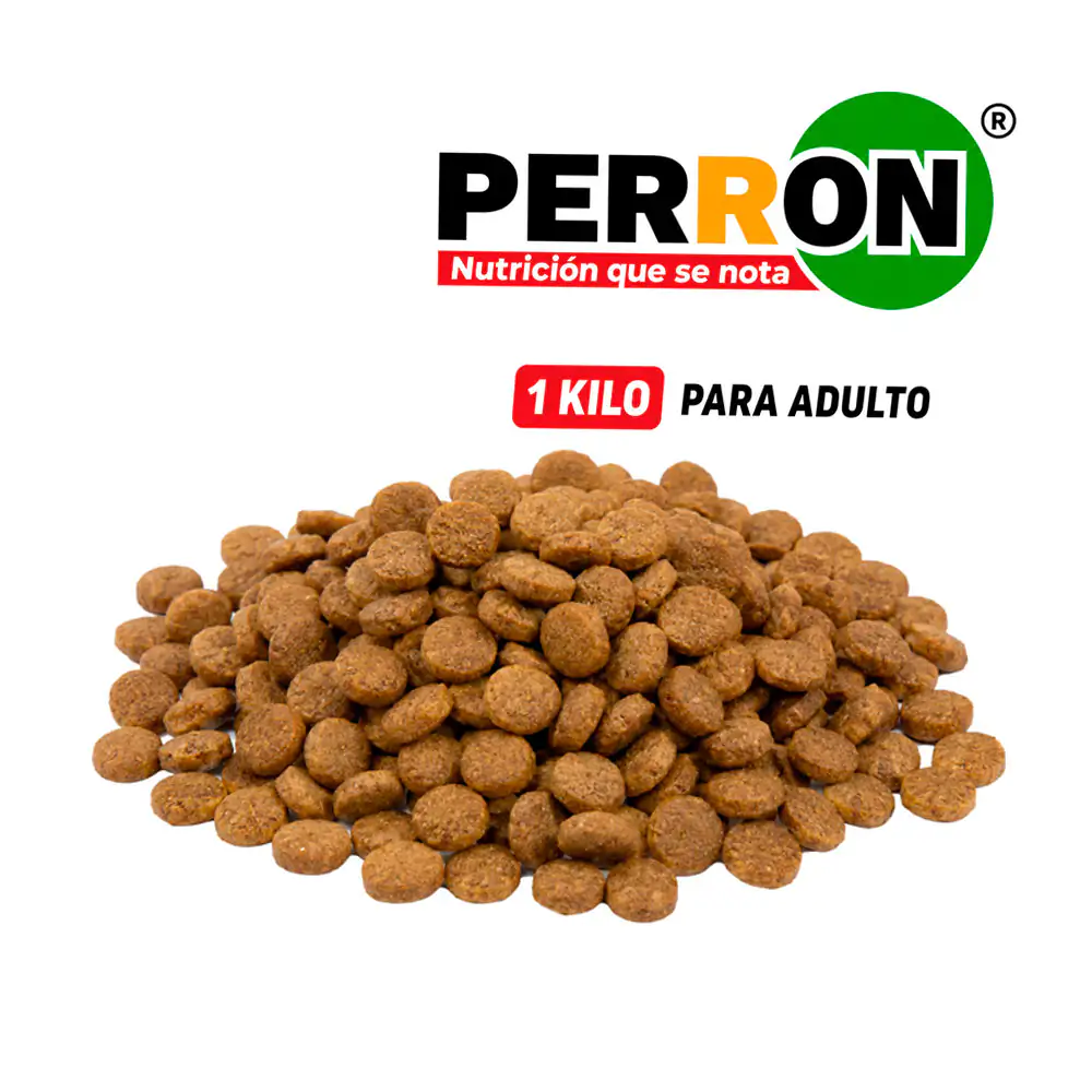 1 kilo de croquetas perron para perros adultos, todo tipo de razas pa…
