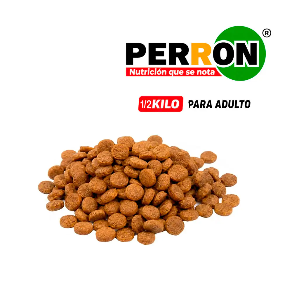 Medio kilo de croquetas perron para perros adultos, todo tipo de raza…