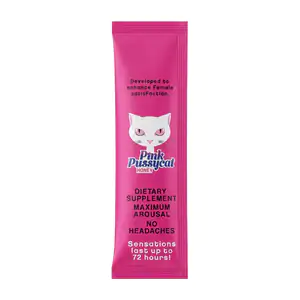 1pza miel pink pussycat con potencializador sexual, sensaciones hasta…