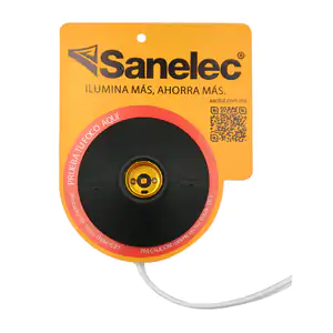 1pza Probador de focos sanelec, socket con base de plástico en tabla …