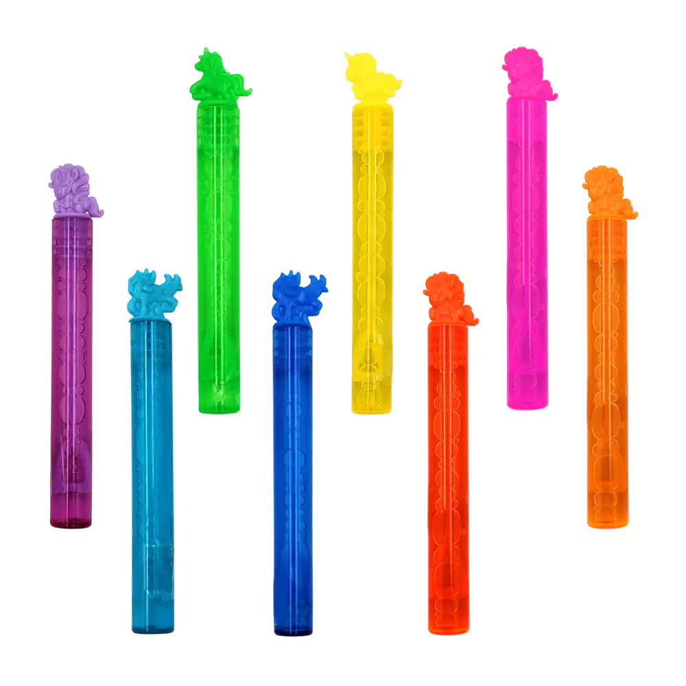 1pza varita con jabón para hacer burbujas, decoración de unicornio, v…