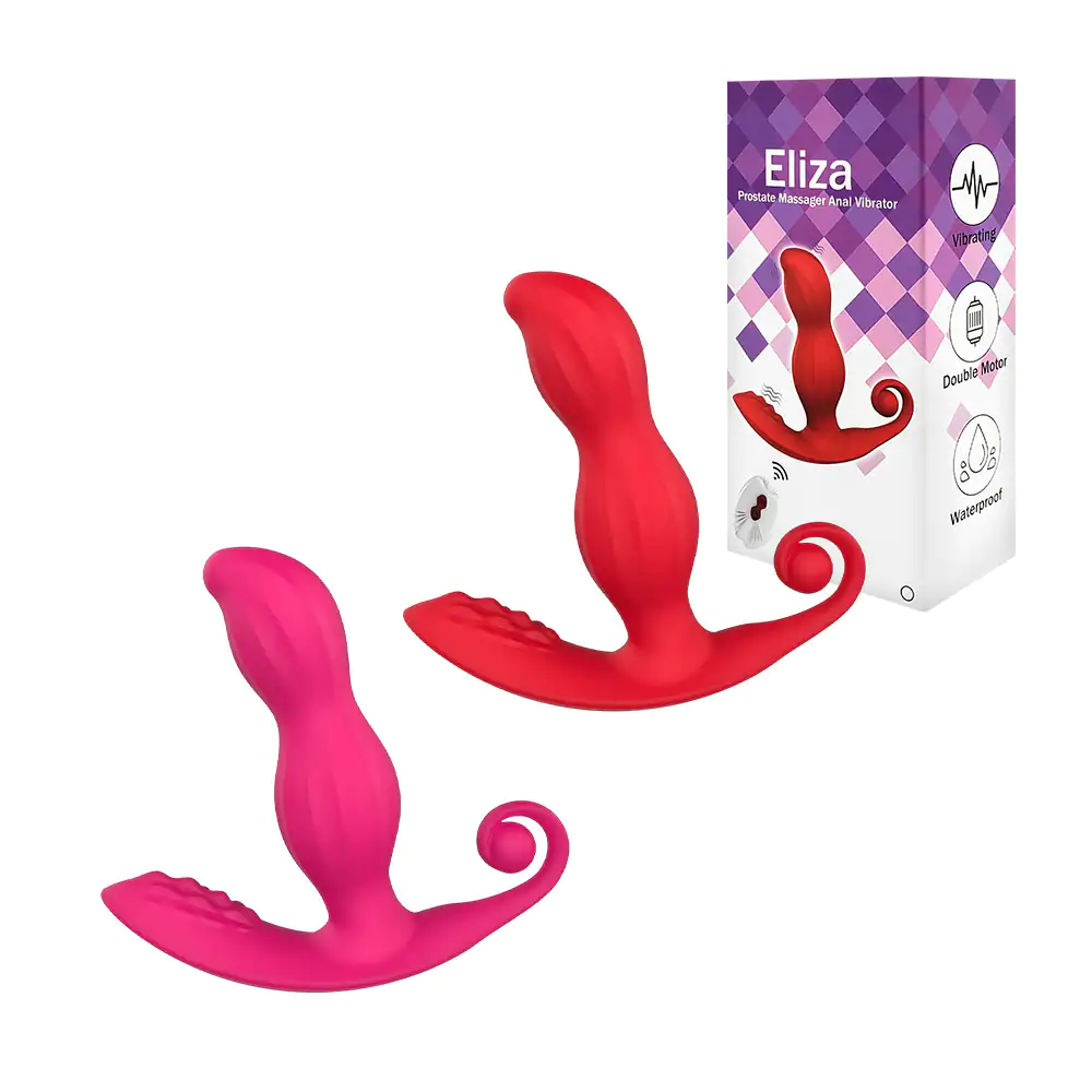 Vibrador femenino de doble estimulación con 10 modalidades + control …