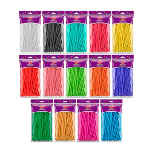 Paquete con 100 globos de látex tpo salchicha tianshuoyiliao de 31cm,…