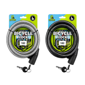 Candado de seguridad para bicicleta de 1.7m y grosor de 1cm + juego d…