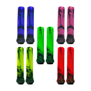 Paquete con 2 protectores para manubrios de bicicleta, antiderrapante…