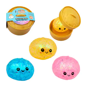 Mini squeeze misterioso en forma de dumplings, estuche tipo vaporera …