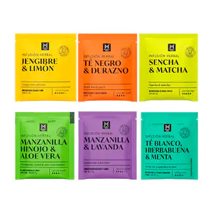 1pz sobre de té con distintos sabores 1.2g / tes-v