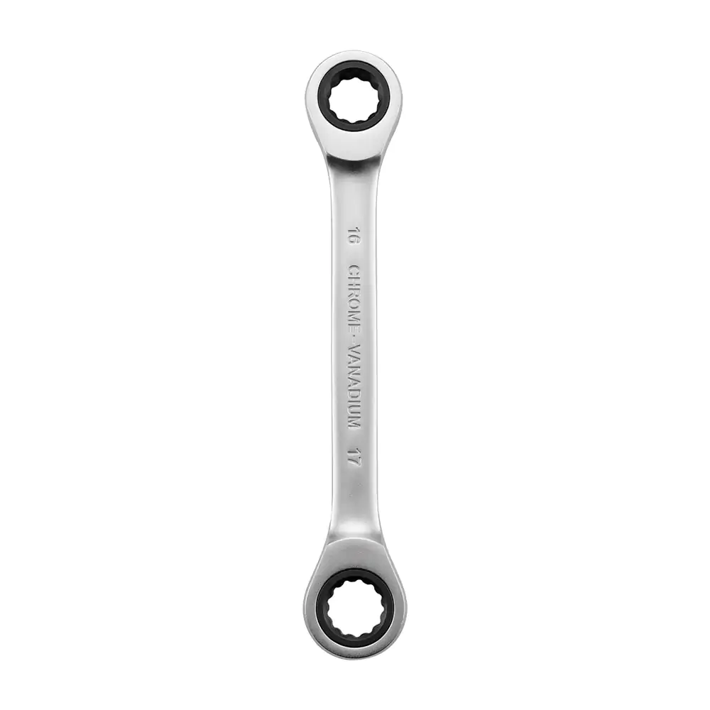 Llave doble de estrella metálica de 16 y 17mm, multifuncional 