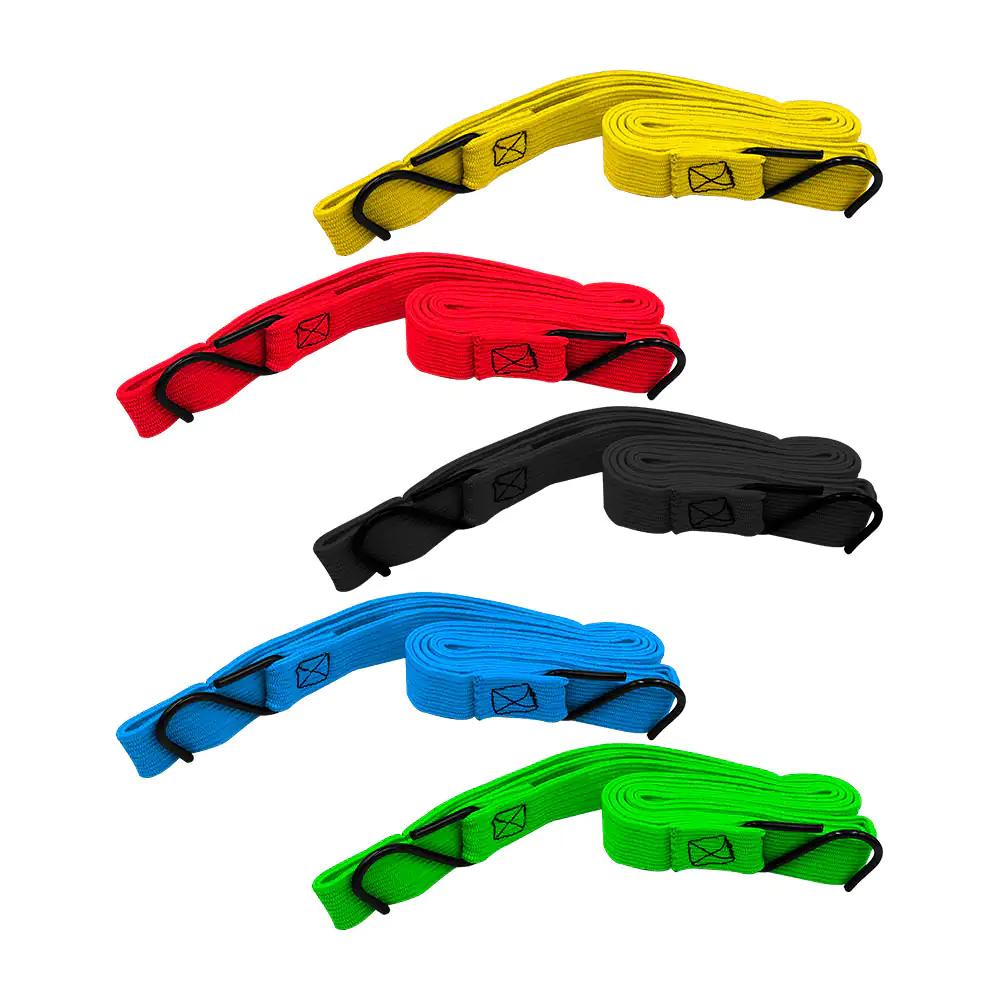 1pza Cuerda elástica para equipaje de 2.5x180cm, variedad de colores