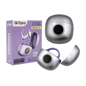 Audífonos inalámbricos bluetooth tipo clip q17 pro con estuche de car…