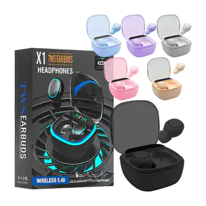 Audífonos inalámbricos compactos con diseño gamer + estuche de carga …