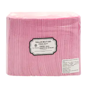 Paquete con 125 hojas, toallas tipo servilletas para manicura, 45x34c…