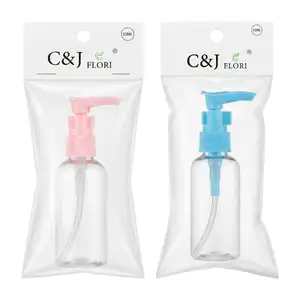 Botella dispensadora c&j flori de 75ml con seguro, variedad de colores