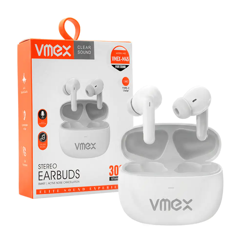 Audífonos inalámbricos bluetooth vmex con audio estéreo + estuche de …