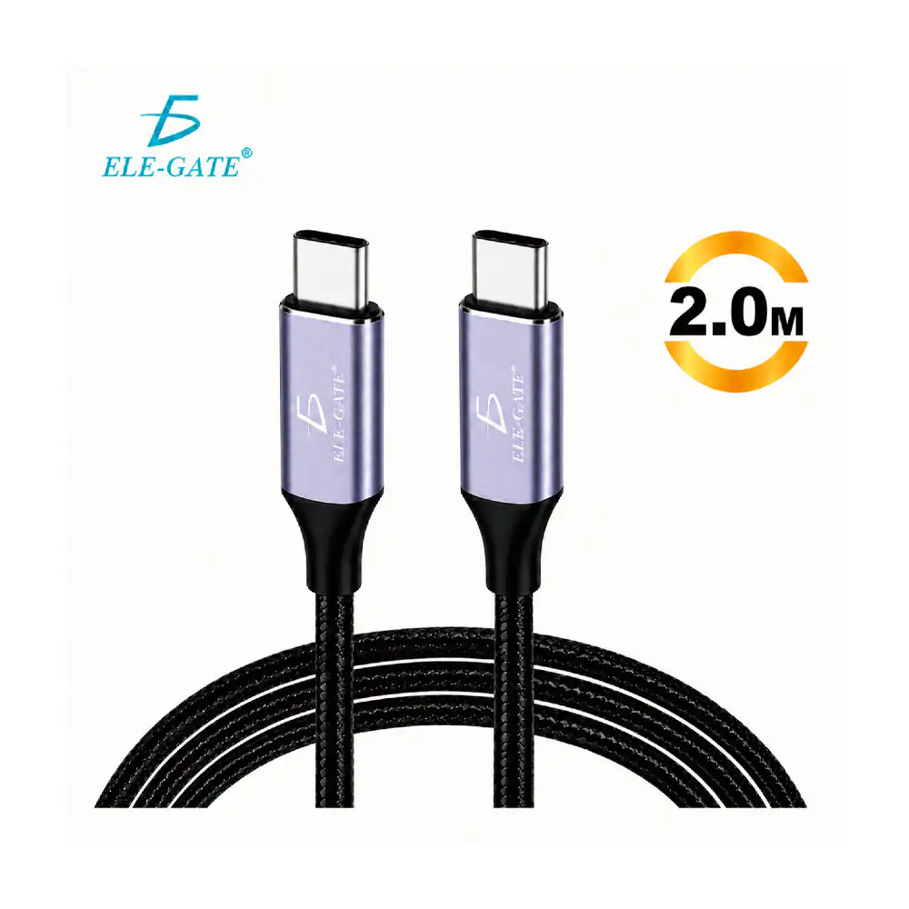 Cable de 2 metros, usb-c a usb-c, carga rápida y transferencia hasta …
