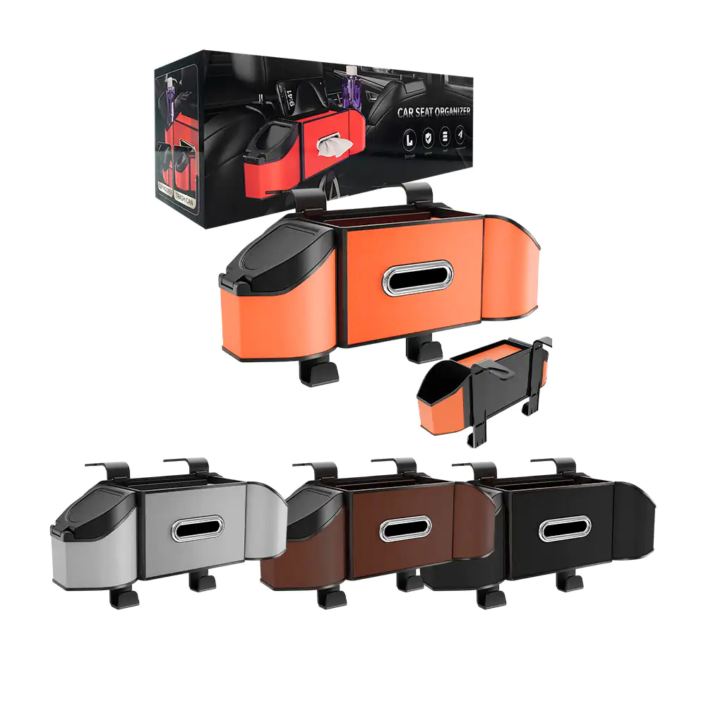 Organizador colgante multifuncional con 3 compartimentos para coche - automóvil, variedad 