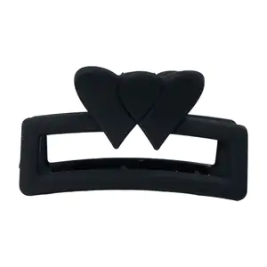 1pz mini pinza rectangular para el cabello, decoración de par de cora…