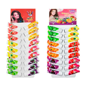 Paquete con 36 bálsamos labiales para hidratar los labios, aroma a fr…