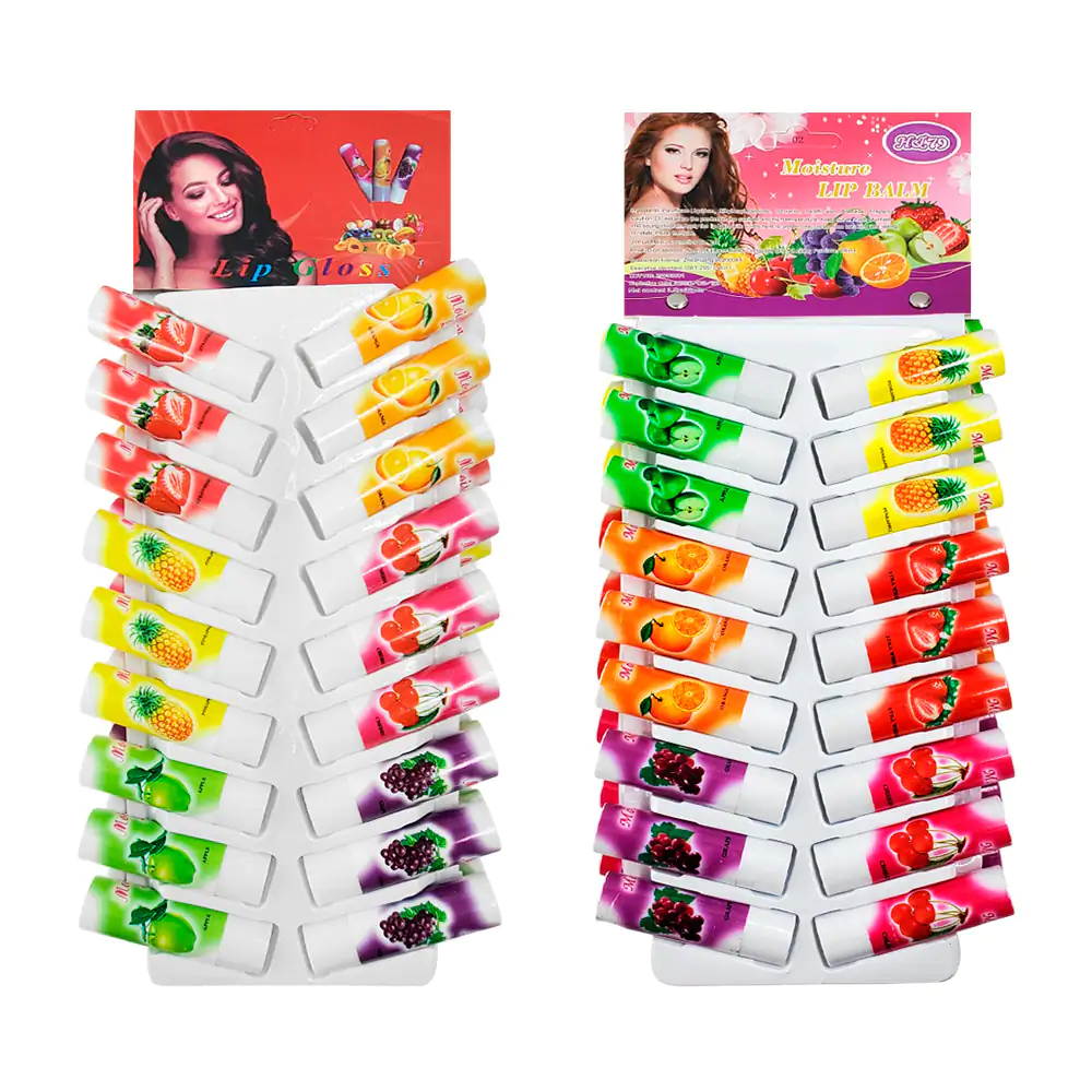 Paquete con 36 bálsamos labiales para hidratar los labios, aroma a fr…