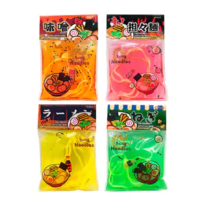 1pz slime antiestrés con temáticas de fideos, variedad de colores / s…