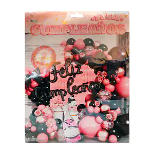 Kit decorativo para fiesta de cumpleaños, 56pcs + globo de botella, v…