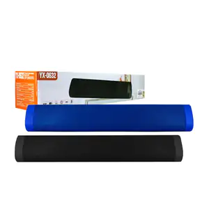 Barra de sonido bluetooth con forma triangular y ranuras para sd y us…
