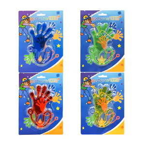 Blíster con manita pegajosa big stretch hand, variedad de colores