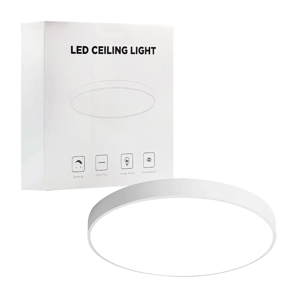 Lámpara inteligente tipo plafón de 33cm con modos de iluminación ajus…