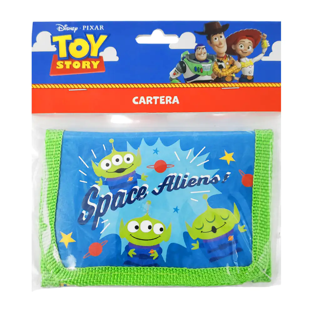 Cartera - billetera infantil, plastificada con estampado de toy story…