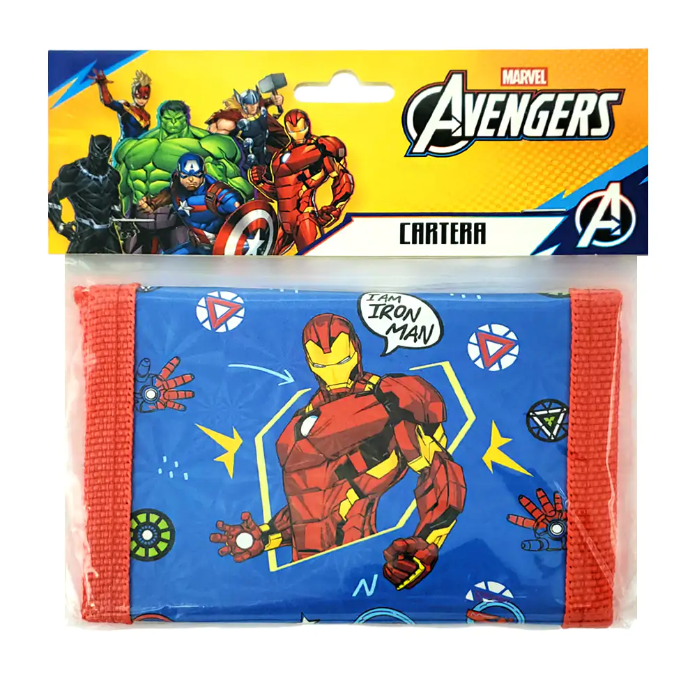 Cartera - billetera infantil, plastificada con estampado de los venga…