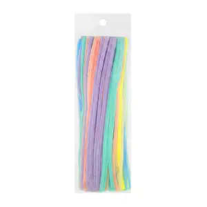 Paquete con 100 limpia pipas para manualidades en tonos pastel, varie…
