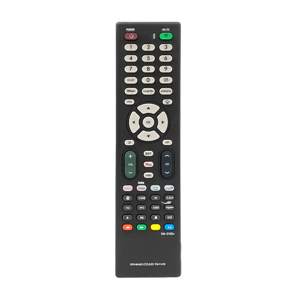 Control remoto universal para televisión + manual de configuración 