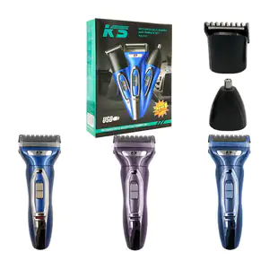 Máquina rasuradora 3en1 inalámbrica + accesorios intercambiables para…