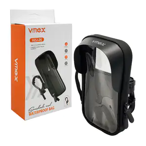 Soporte tipo funda vmex con rotación 360 ajustable para bicicleta, an…